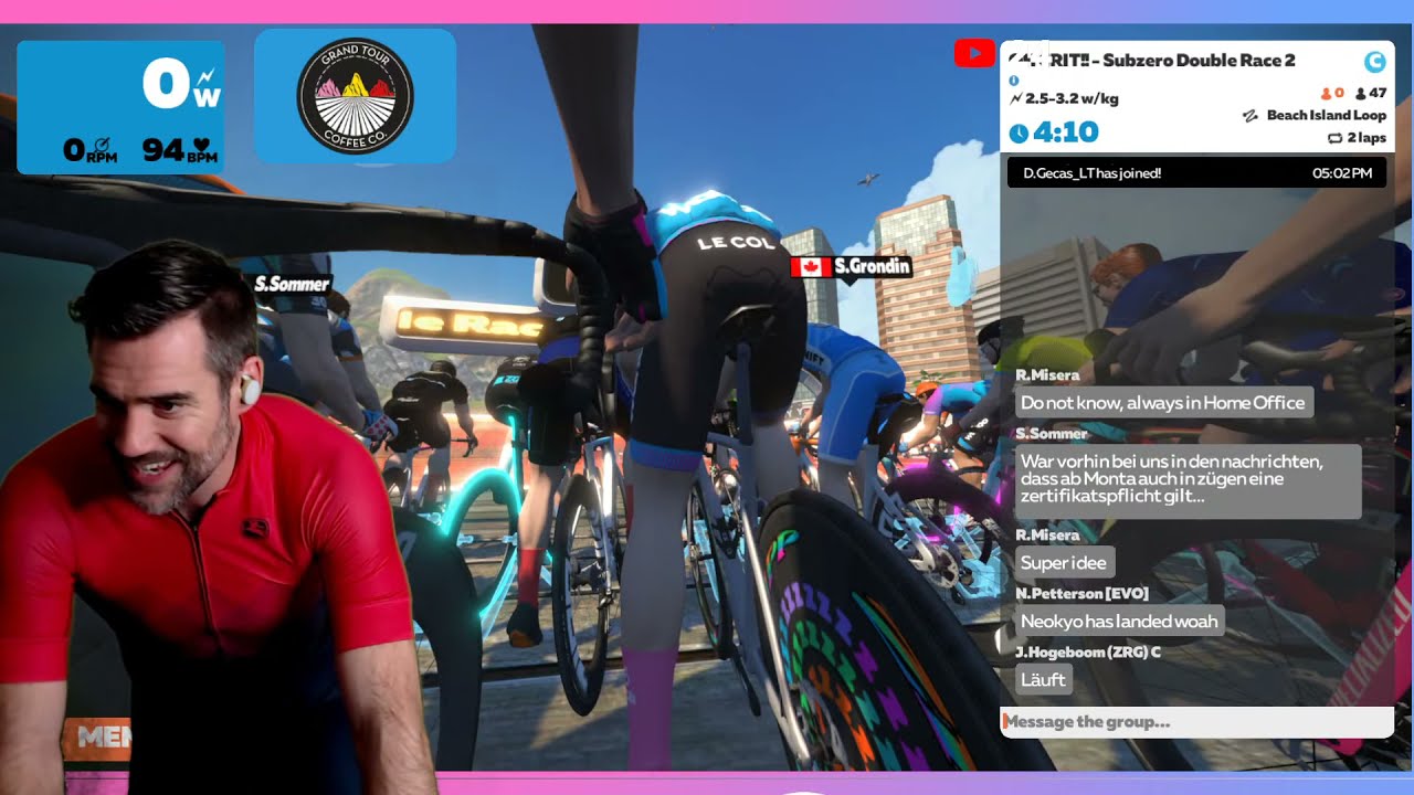 ZWIFT NEOKYO - LIVE RIDE THROUGH.