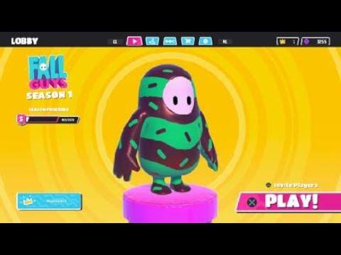 Fall Guys I WENT OVER THE FINISH LINE! And got kicked!!!! - YouTube