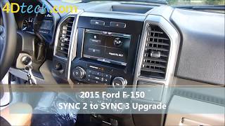 SYNC 2 to SYNC 3 Upgrade |  2015 Ford F150