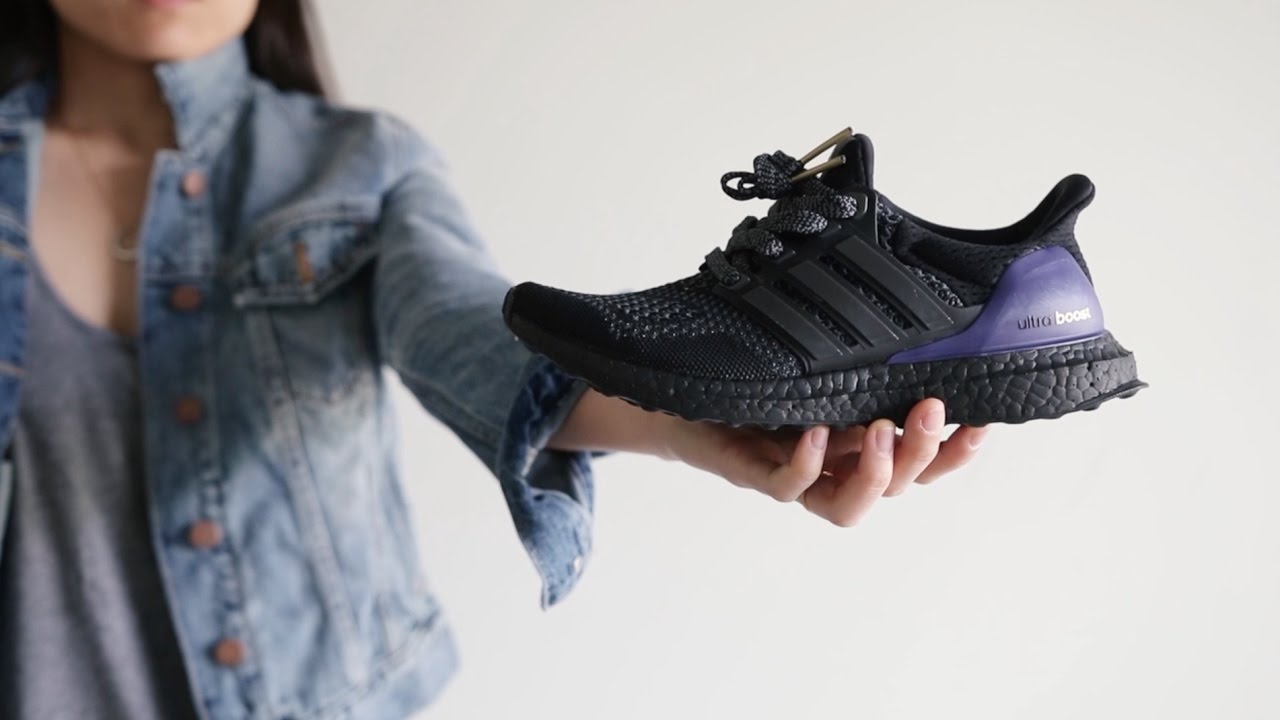 ultra boost with black sole