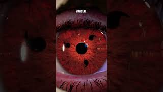Realistic👀 Sharingan in REAL LIFE#sharingan #shorts #kakashi #obito #uchiha #mangekyousharingan