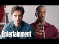 Anthony Mackie & Sebastian Stan Talk About Chemistry and Working Together | Entertainment Weekly