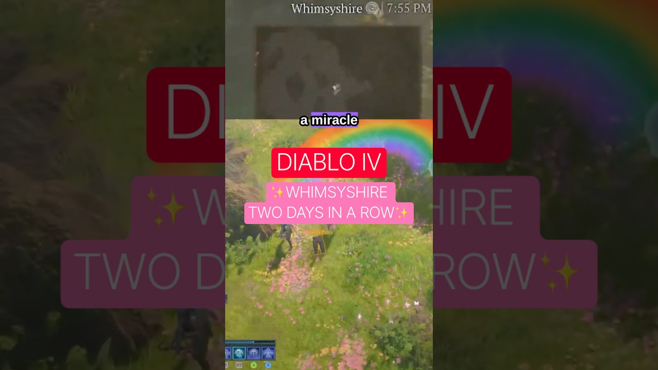 Whimesyshire two days in a row is wild! #diablo #twitch #xbox #lgbt #gamer
