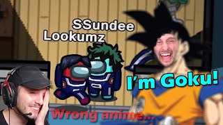 SSundee tries to explain how he's Goku to Lookumz