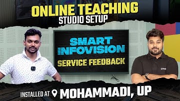 Teaching Studio Setup Installed at Mohammadi, UP | Smart Infovision Service Feedback
