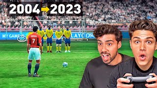 BATENDO FALTA em TODOS OS FIFAS... com CRISTIANO RONALDO! ⚽ ft @MuuhProo