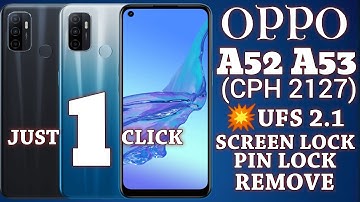 OPPO A53 CPH 2127 Reset UMT ONE Click UFS 2.1