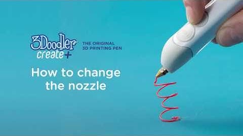 3Doodler 3D Pen | How to Change the Nozzle