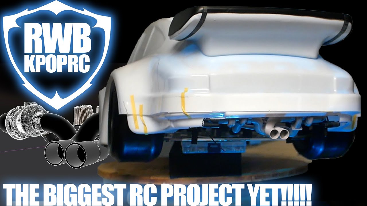 RWB RAUH−Welt BFGRIFF RC body set RWB RC Pandora RC Porsche 911 RWB 997 Type Rauh-Welt Begriff 253mm