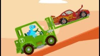 Dinosaur Truck Games For Kids English screenshot 2