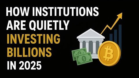 “How Institutions Are Quietly Investing Billions in Crypto (2025 Update)