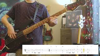 Queen - Ogre Battle / The Fairy Feller's Master-Stroke / Nevermore (Bass Cover WITH PLAY ALONG TABS)