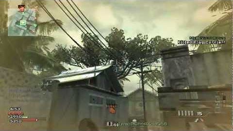 Throwing knife kill - MW3 Game Clip
