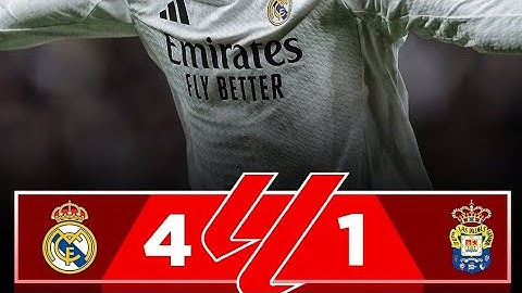 "Real Madrid vs Las Palmas Highlights: Thrilling 4-1 Victory | LaLiga 2025"