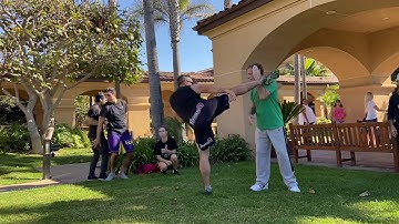 Progressive Fighting System - Jeet Kune Do Interceptions via High Kick with Paul Vunak