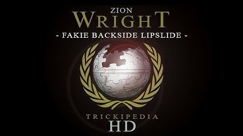 Zion Wright: Trickipedia - Fakie Backside Lipslide