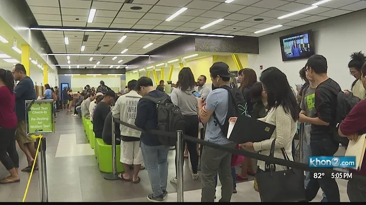Expiring driver's licenses, new requirements prompt long lines at the DMV