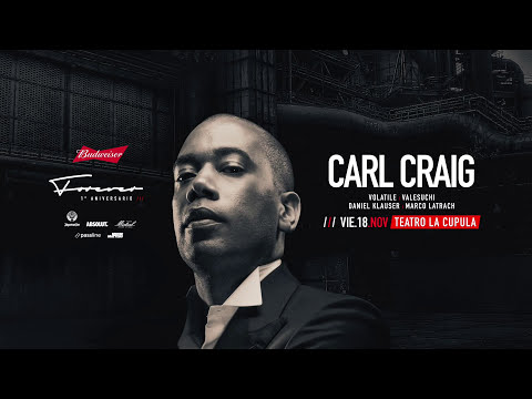 Carl Craig - Teatro la Cupula - 18-11-2016