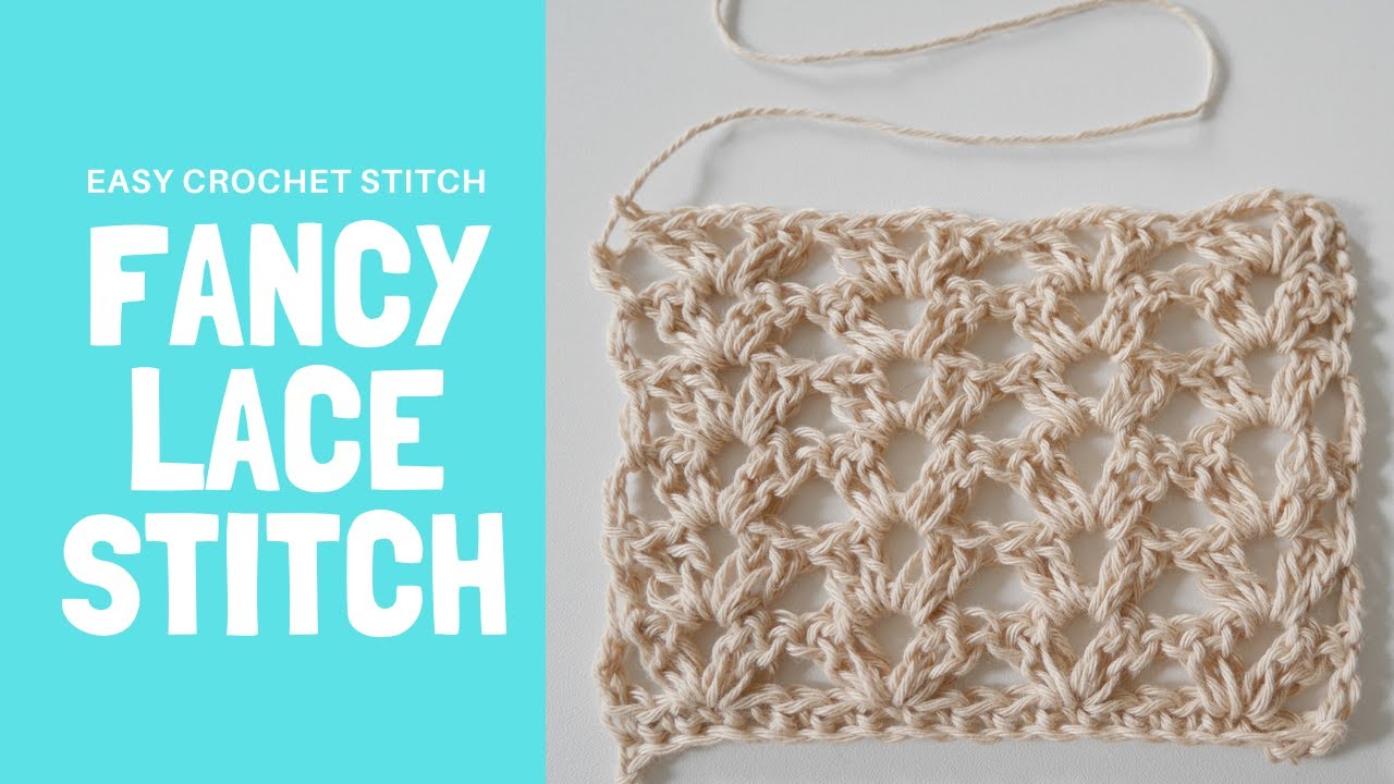 Simple Fancy Lace Crochet Stitches For Beginners Youtube Crochet Lace Pattern Crochet Crochet Curtain Pattern