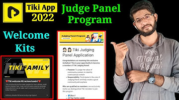 Tiki apps judge panel program | Tiki apps gray tick notice welcome kits| Gray tick referral campaign