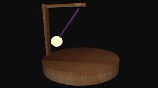 Pendulum 3d animation