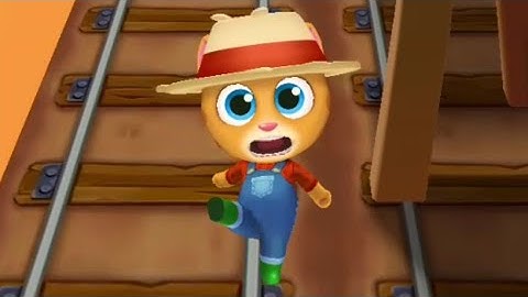 Funny Fails Moment Talking Tom Gold Run Game #107 - Android,iOS Gameplay