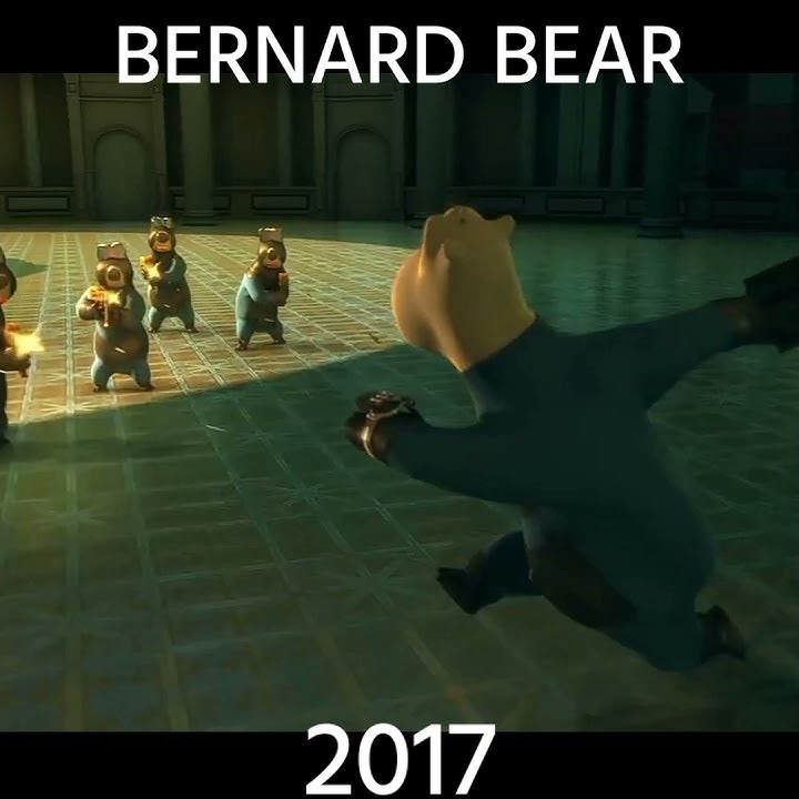 Evolution of Bernard Bear #shorts #evolution #bernardbear