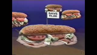 Tubby's Subs Commercial 1992