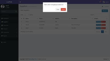 Membuat Alert Konfirmasi Elegan dengan Modal Bootstrap [43] {Bonus}