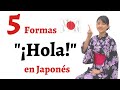 5 Formas de Decir ¡Hola! en Japonés