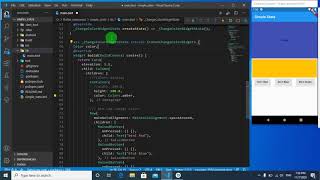 flutter simple  setstate