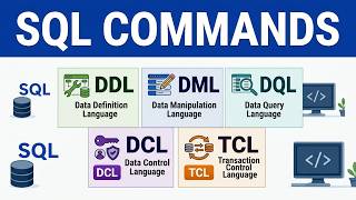 SQL Commands | Different types of SQL commands |  What are the 5 basic SQL commands