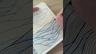 #relaxing #waves #zentangle