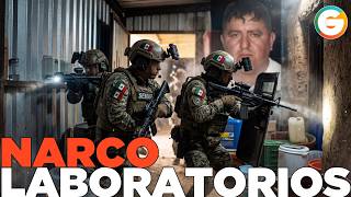 Así llegó la MARINA al narcolaboratorio de “El Jardinero” del CJNG  #Nayarit