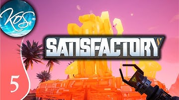 Satisfactory Ep 5: SPACE ELEVATOR BY THE SEA - Early Access / Desert Beauty - Let