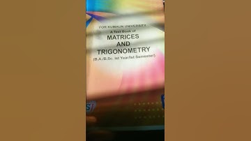 kumaun University mathematics 1st semester nep ke Aadhar per