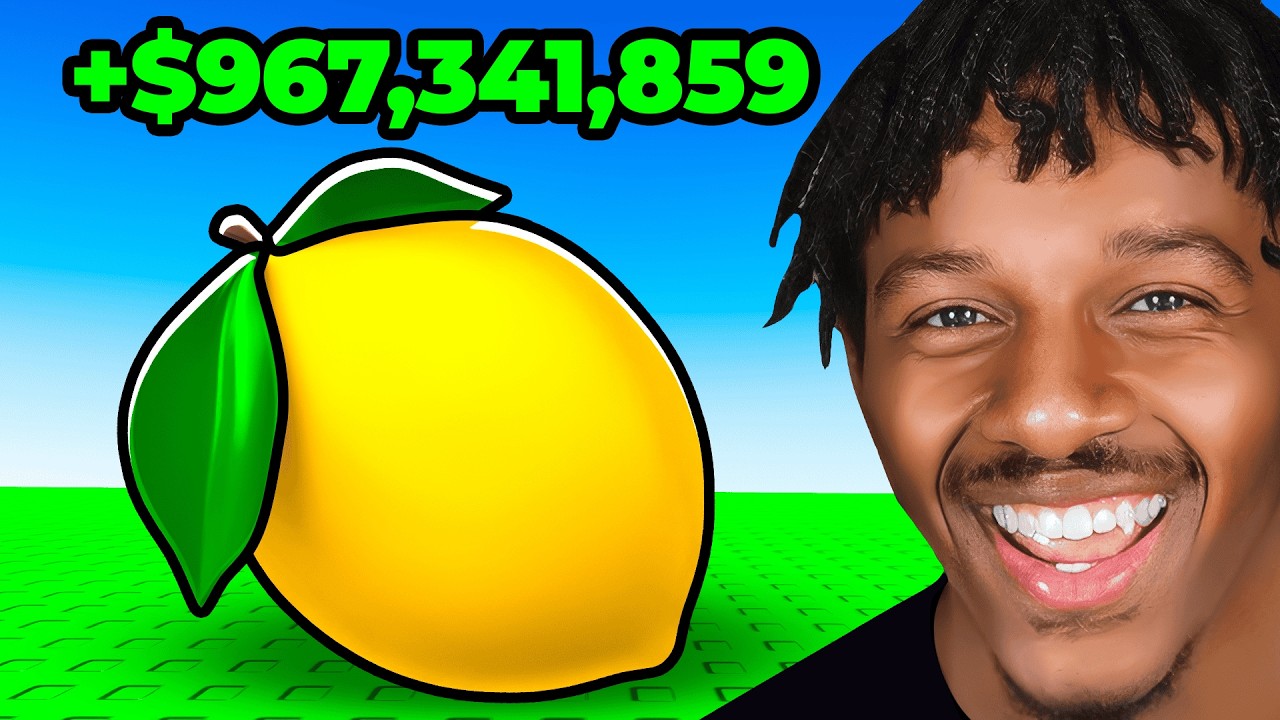 Spending $100,000 For EVERYTHING In Roblox Sell Lemons 🍋