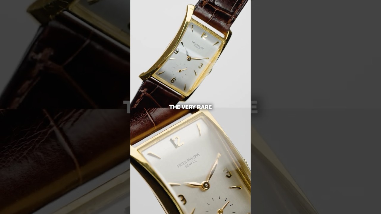 Patek Philippe steel watches　高級時計 Patek Philippe Hour Glass Yellow Gold Silver Dial Vintage Mens