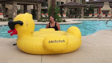 How to Inflate, Deflate & Store your Giant Derby Duck Inflatable Pool Float by GAME™