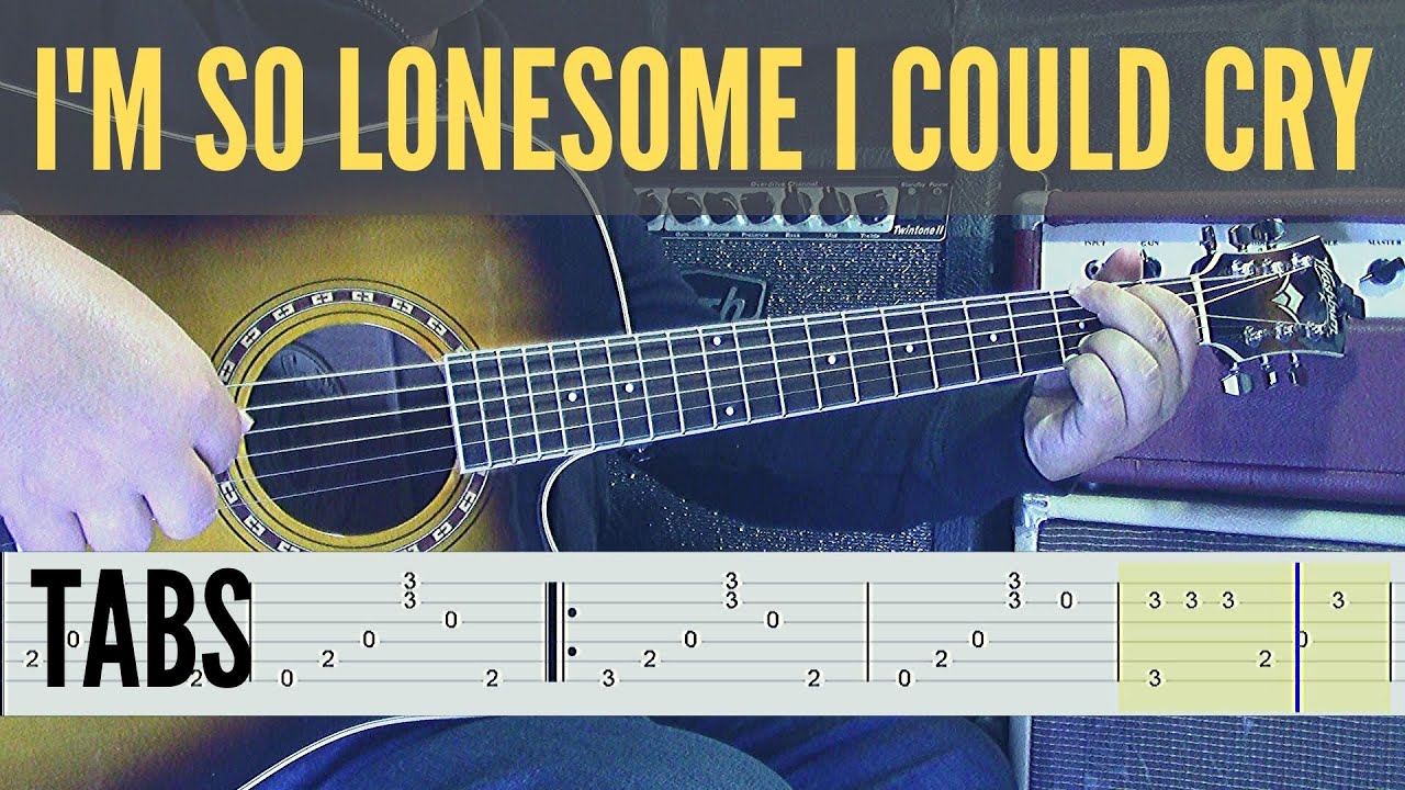 photo I ' M So Lonely I Could Cry i m so lonesome i could cry free tab elvis presley acoustic guitar cover fingerstyle