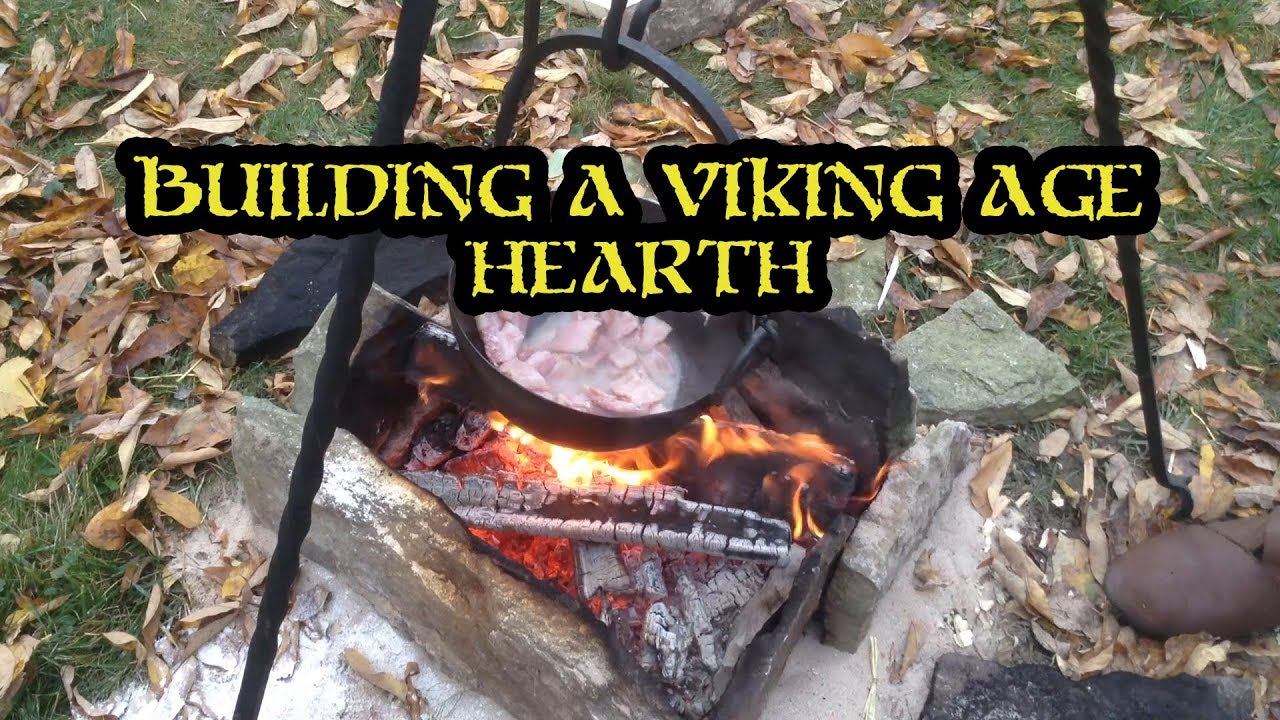 Building A Viking Age Hearth Youtube