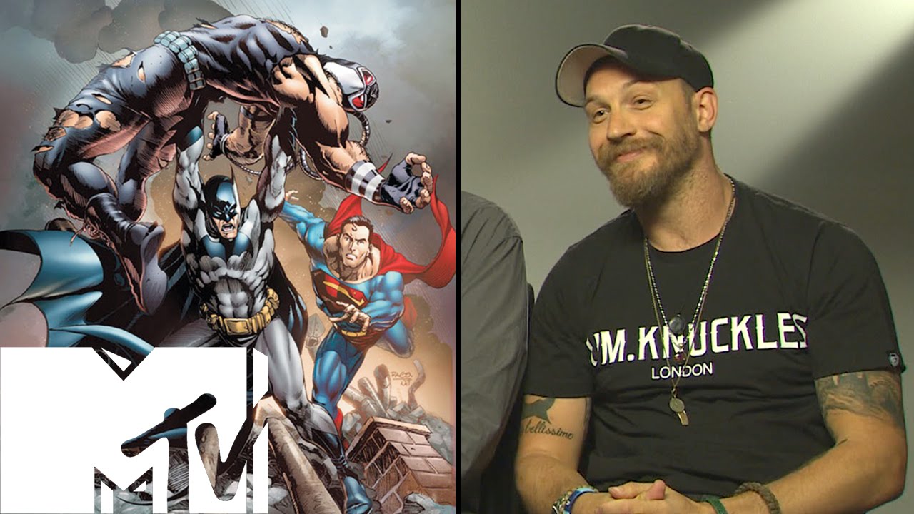 Tom Hardy Wants Bane In Batman vs Superman / Man of Steel 2 | MTV Movies -  YouTube