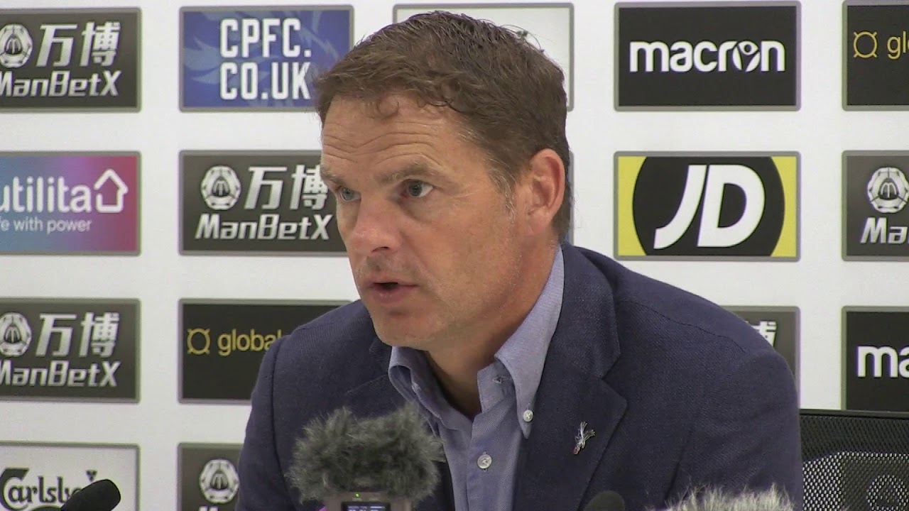 De Boer 'learns a lot' from Palace defeat