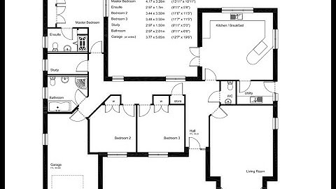 [Maya] Demo - Using a floor plan to model a house.