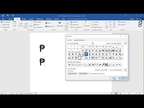 Wideo: Jak zrobić znak peso w programie Word?