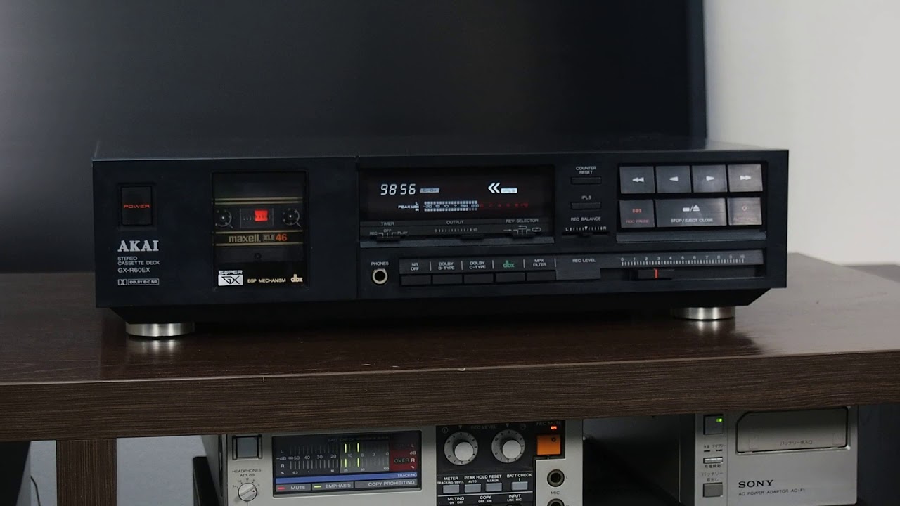 AKAI GX-R60EX (1988年頃) - YouTube