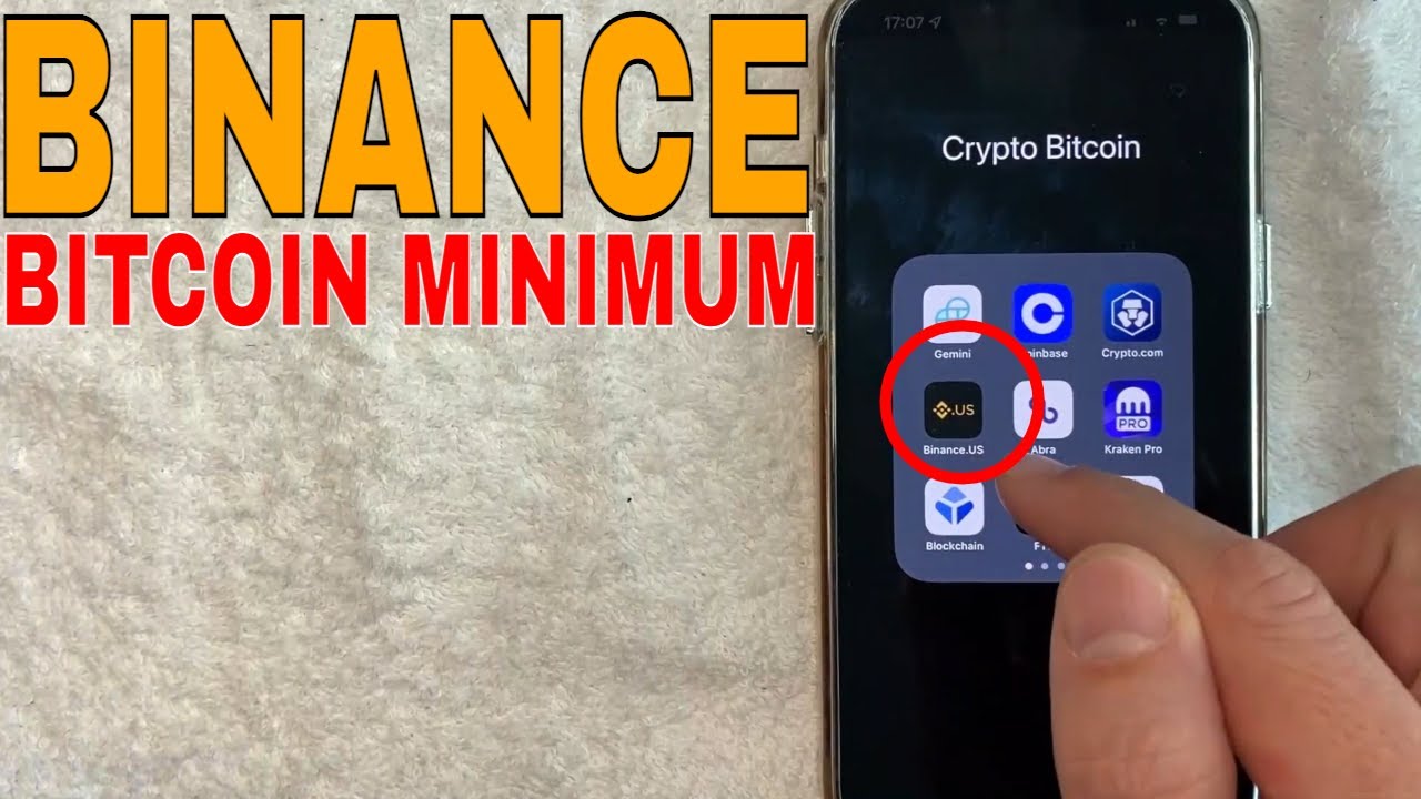 🔴🔴 What Is Binance Bitcoin Send Transfer Minimum ✅ ✅