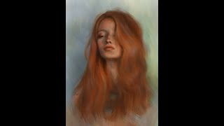 Portrait in Procreate #drawing #oilpainting #procreate #procreateart #procreatedrawing #portrait