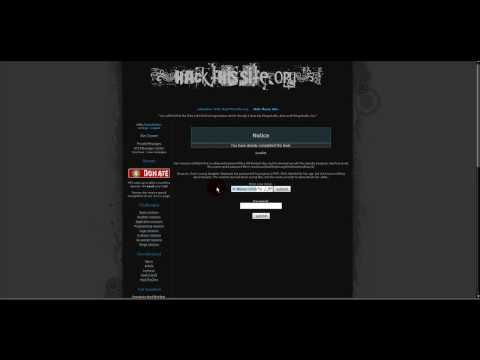 HackThisSite - Basic 9 Tutorial (2009 Fix / HD)