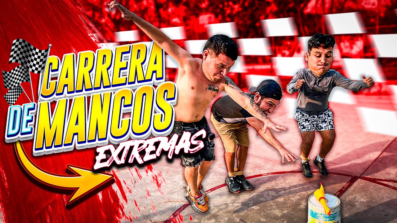 CARRERAS DE MANCOS EXTREMAS 🏃🏻‍♂️🔥 | CON EL CREW RETOJORJAIS